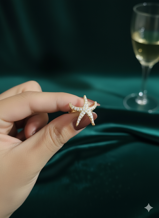 SeaLuxe 18k Gold plated Ring