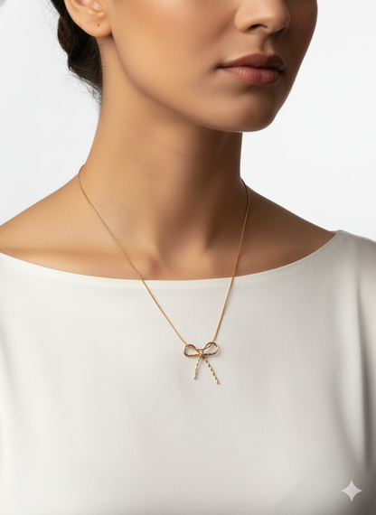 Ribbon of Love Necklace