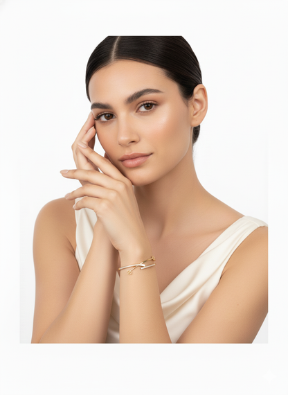 Layered 18k Gold plated Bracelet