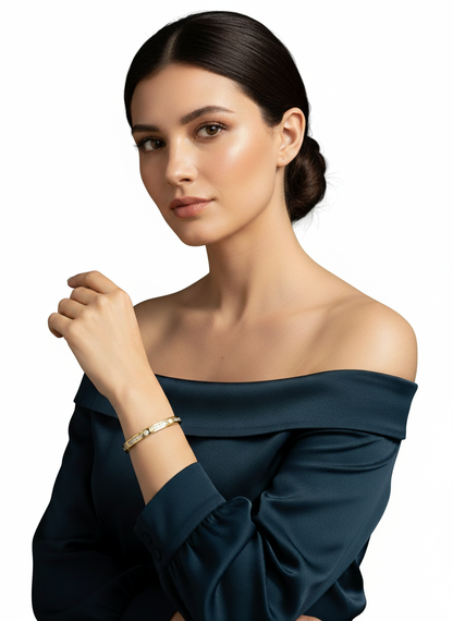 The Sweetheart Bracelet 18k Gold Plated.