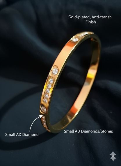 The Sweetheart Bracelet 18k Gold Plated.