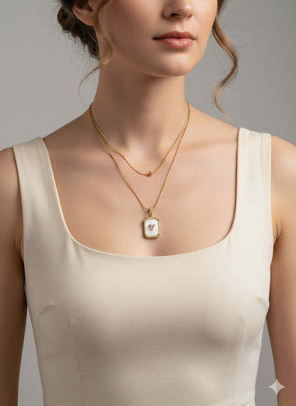 Doco Heart Locket 18k Gold Plated.