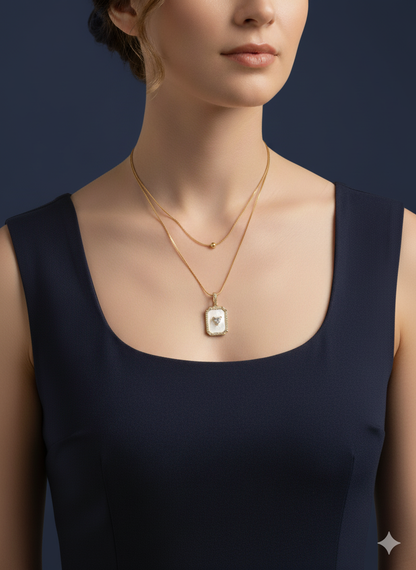 Doco Heart Locket 18k Gold Plated.