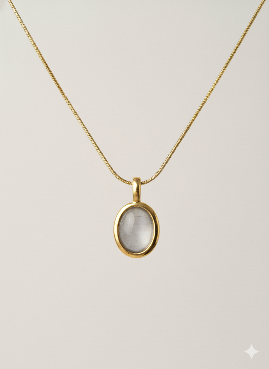 Golden Halo Necklace 18K Gold Plated