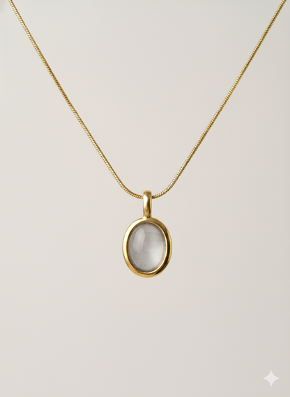 Golden Halo Necklace 18K Gold Plated