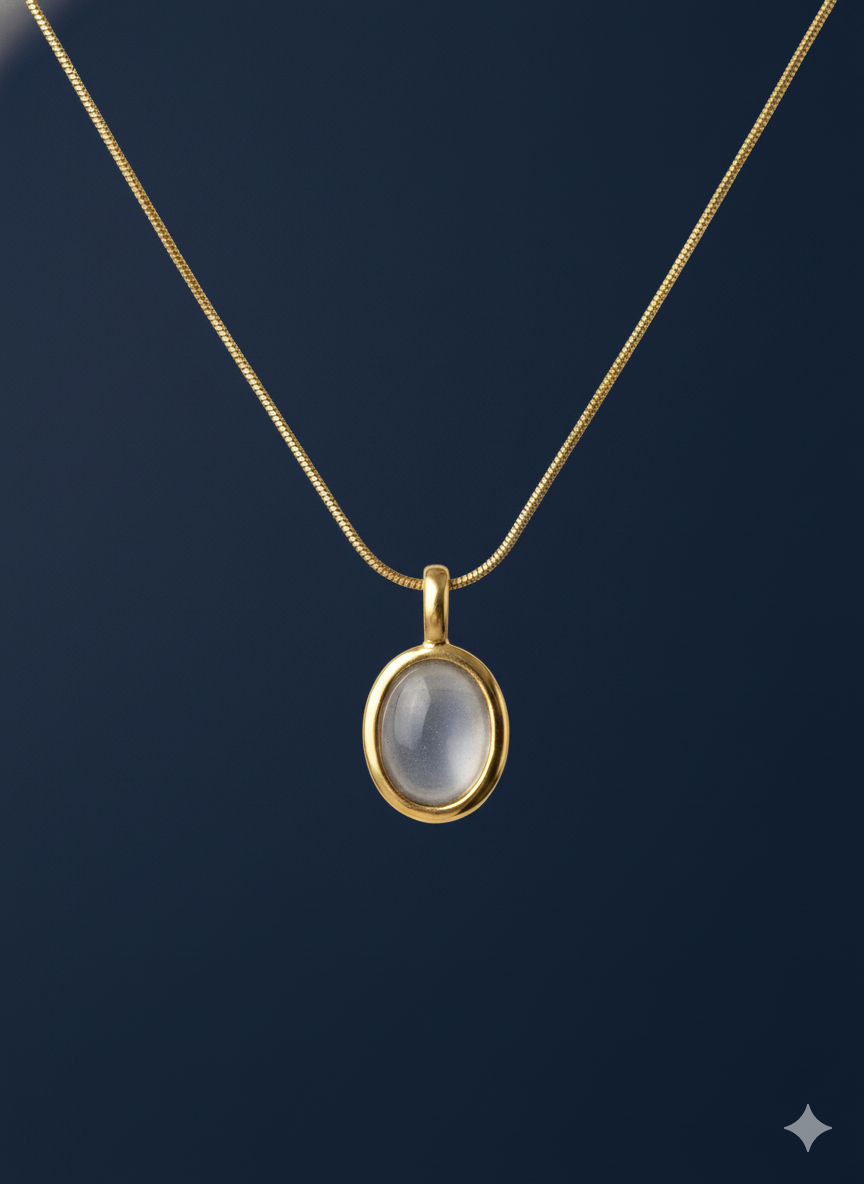 Golden Halo Necklace 18K Gold Plated
