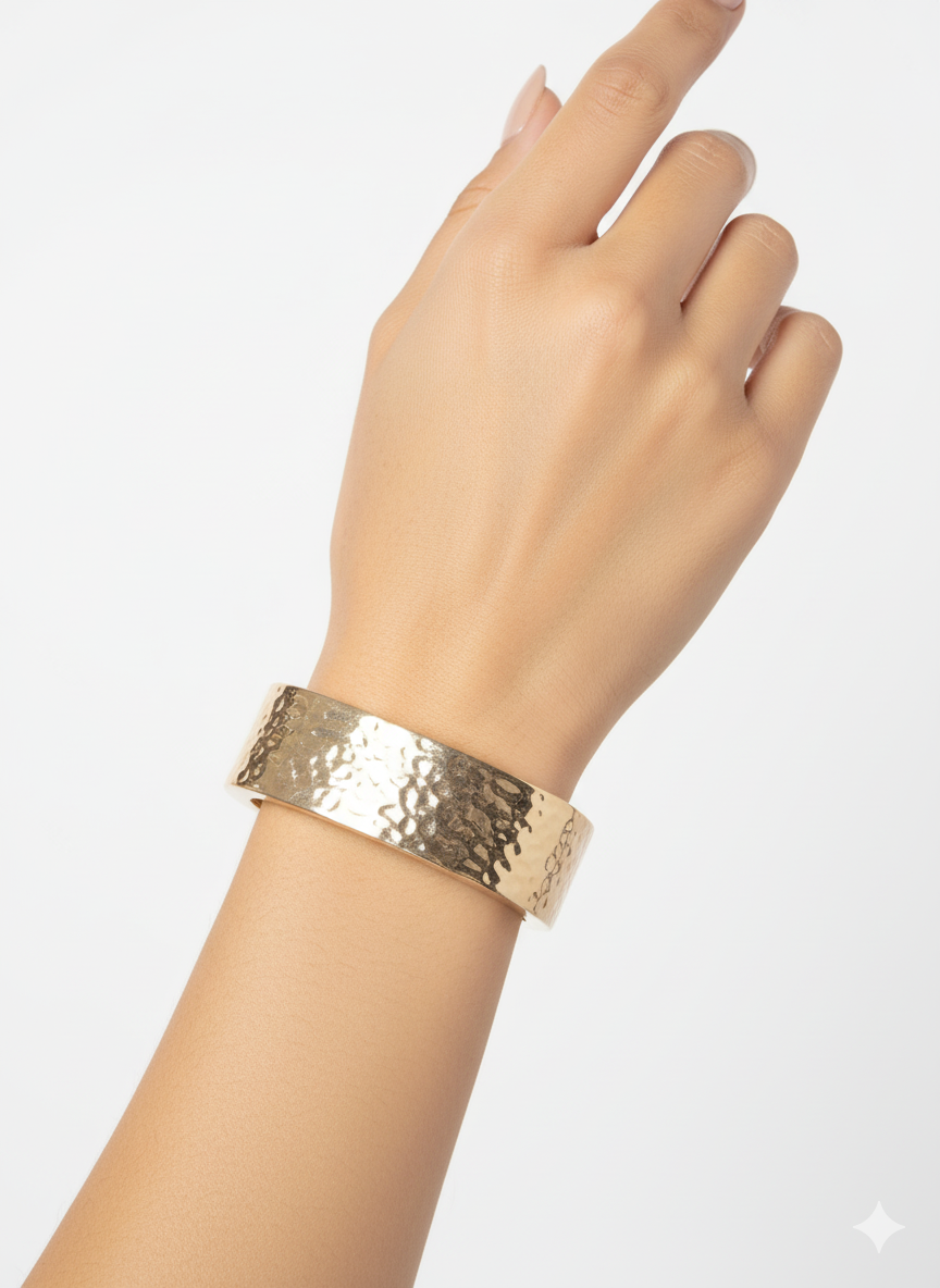 Solar Eclipse Bracelet 18k Gold Plated