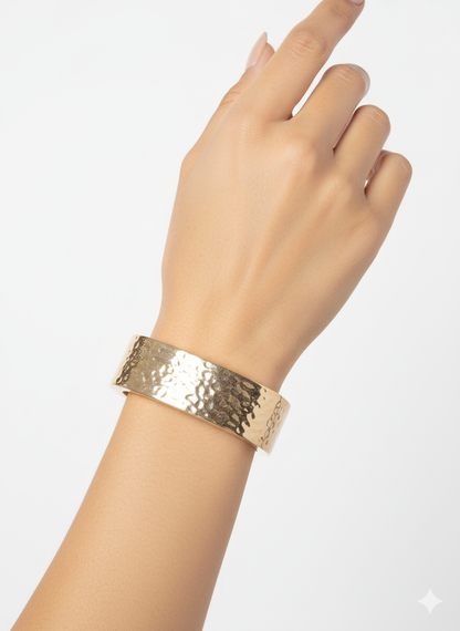 Solar Eclipse Bracelet 18k Gold Plated