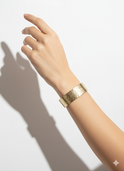 Solar Eclipse Bracelet 18k Gold Plated