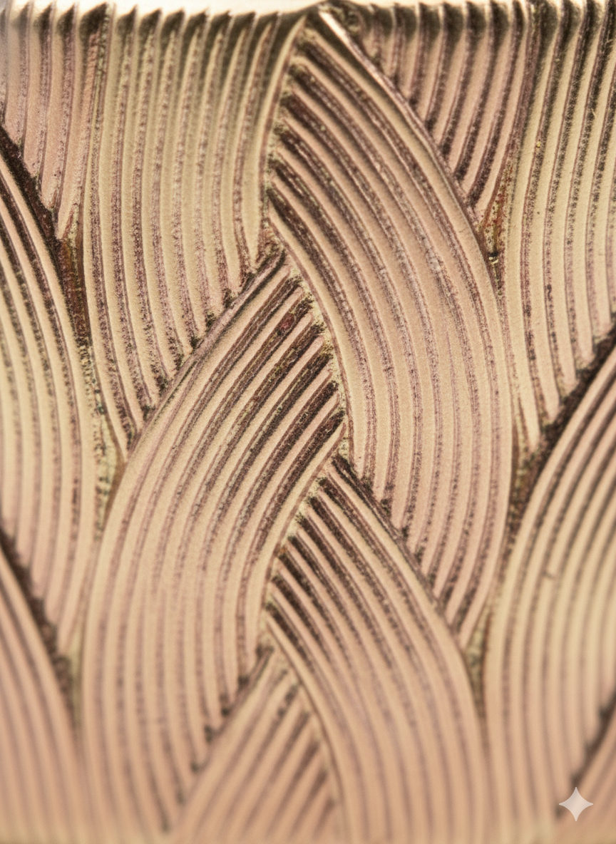 French Vintage Bracelet 18k Gold Plated