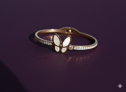 Zew Wings Bracelet 18k Gold Plated.