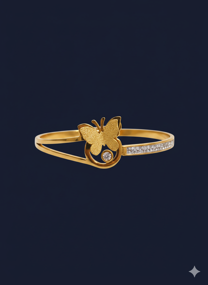 Butterfly Bliss Bracelet 18k Gold Plated