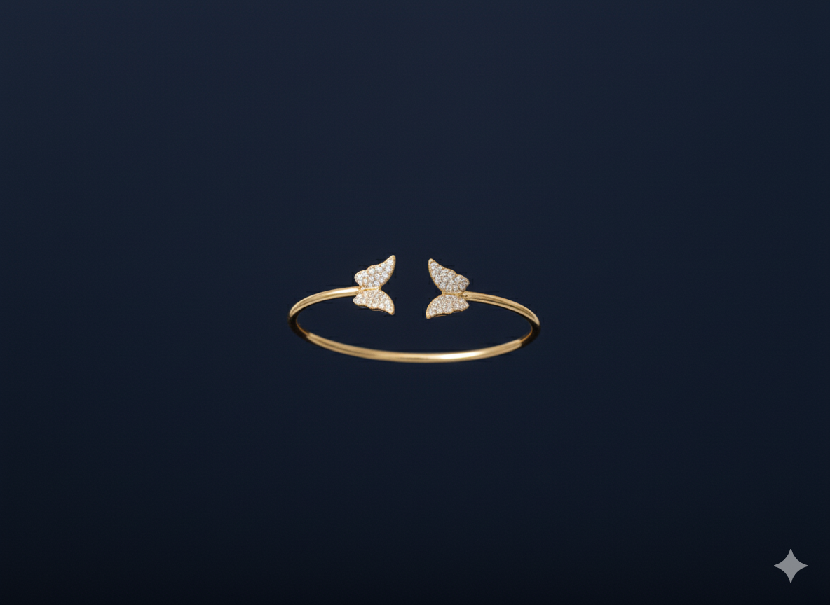 Zewrat Butterfly Bracelet 18K Gold Plated.