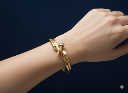 Royal Era Bracelet 18k Gold Plated.