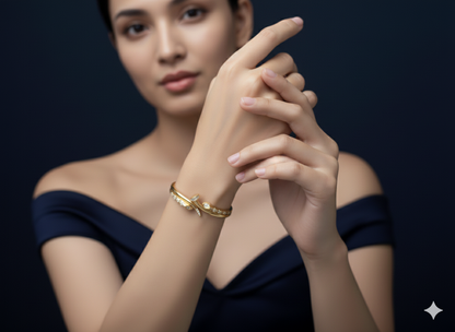 Royal Era Bracelet 18k Gold Plated.