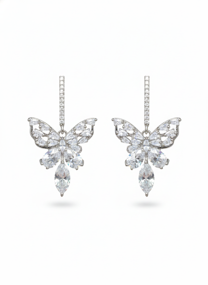 Celestial Butterfly Drop Earrings