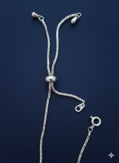 Royal Drop Diamond Necklace With Silver Rhodium Plated & Lab Grown Diamond