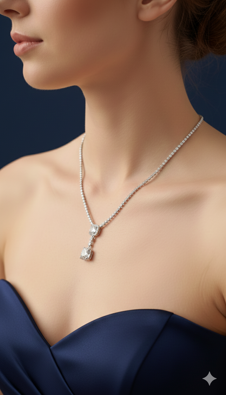 Royal Radiance Diamond Look Combo with Zirconia Diamond