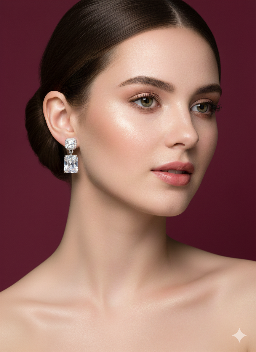 Royal Radiance Diamond Look Combo with Zirconia Diamond