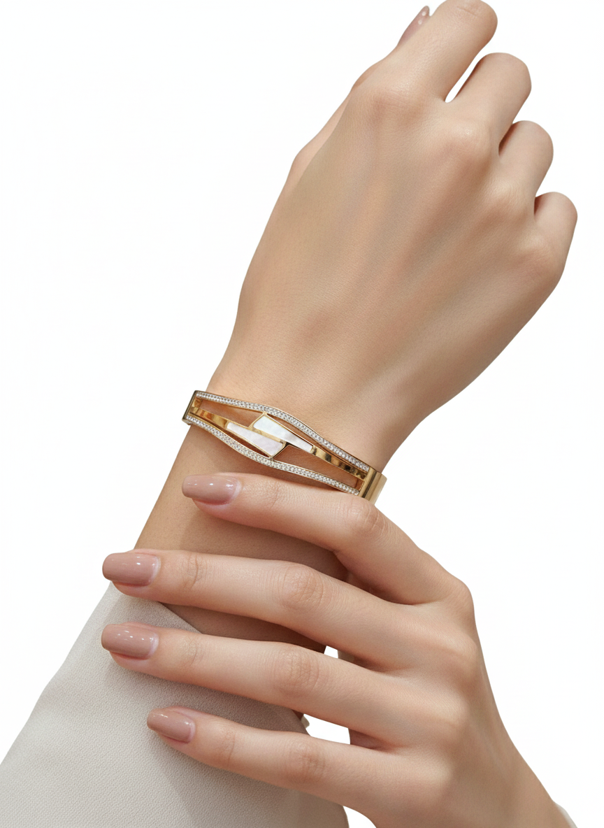 infinity Flow Bracelet 18k Gold Plated