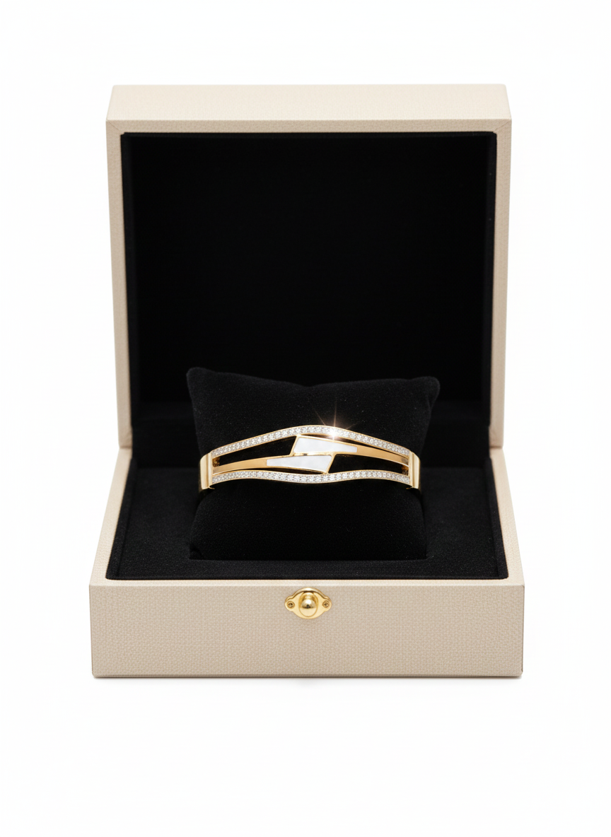 infinity Flow Bracelet 18k Gold Plated