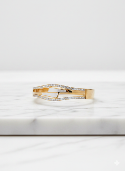 infinity Flow Bracelet 18k Gold Plated