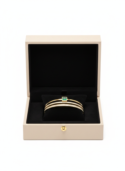 The Crown Bracelet Gold Plated
