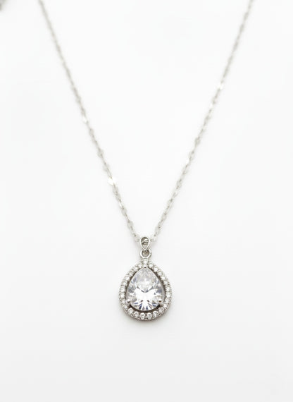 Zewrat Royal Pendant Pure 92.5 Silver with Zirconia Diamond