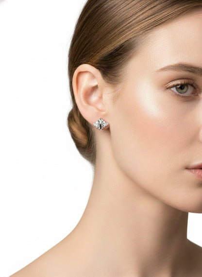 Solitaire Pure 92.5 Silver with Zirconia Diamond
