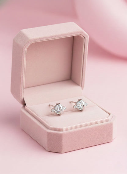 Solitaire Pure 92.5 Silver with Zirconia Diamond