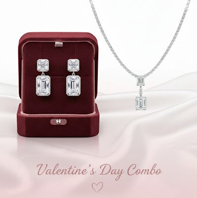 Royal Radiance Diamond Look Combo with Zirconia Diamond