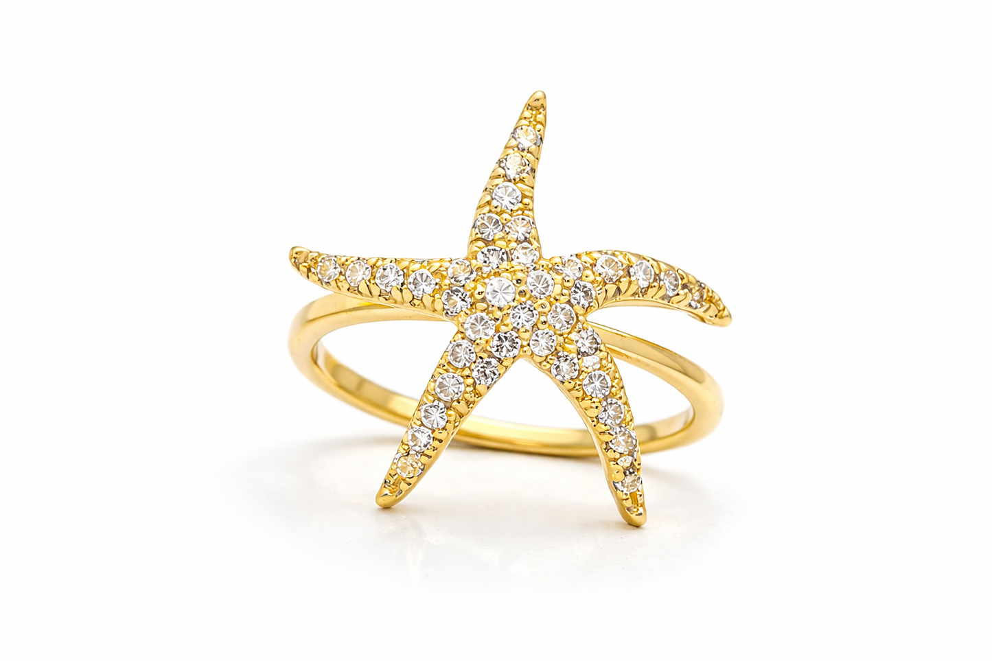 SeaLuxe 18k Gold plated Ring