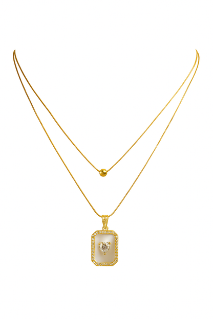 Doco Heart Locket 18k Gold Plated.