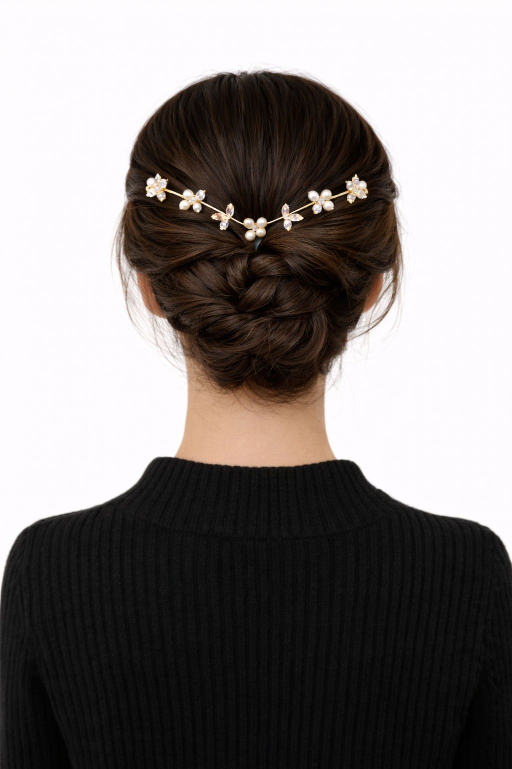 Flora Pearl Hair Crown.