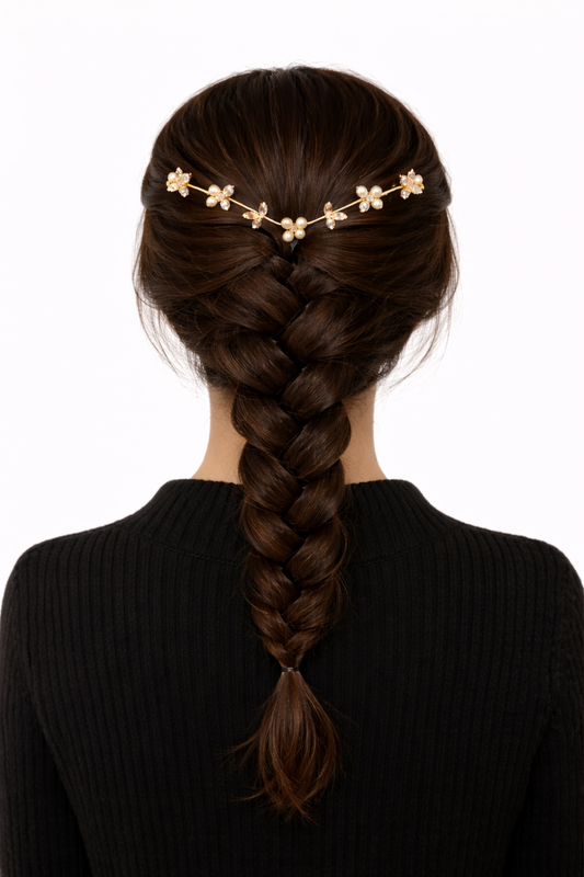 Flora Pearl Hair Crown.